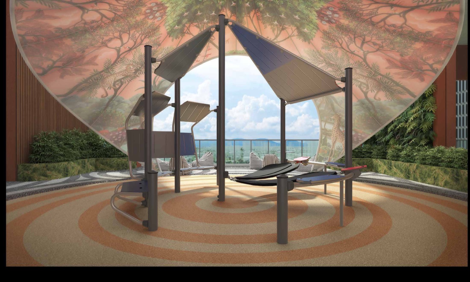 Oasis Level — kids’ pavilion (artist’s impression)