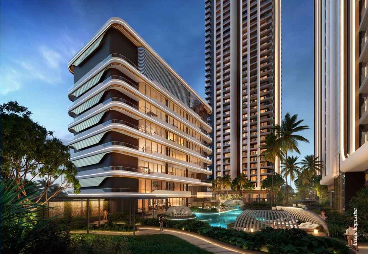 The Grand Clubhouse at The Cascades Neopolis, Kokapet (artist's impression)