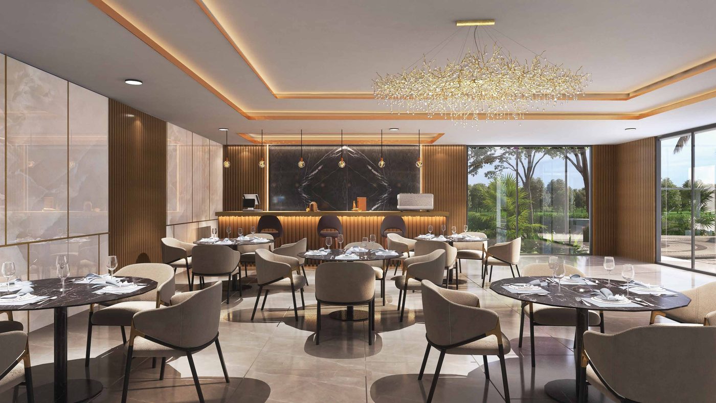 The Banquet at Courtyard of Life, Kodathi, Bengaluru (artist's impression)