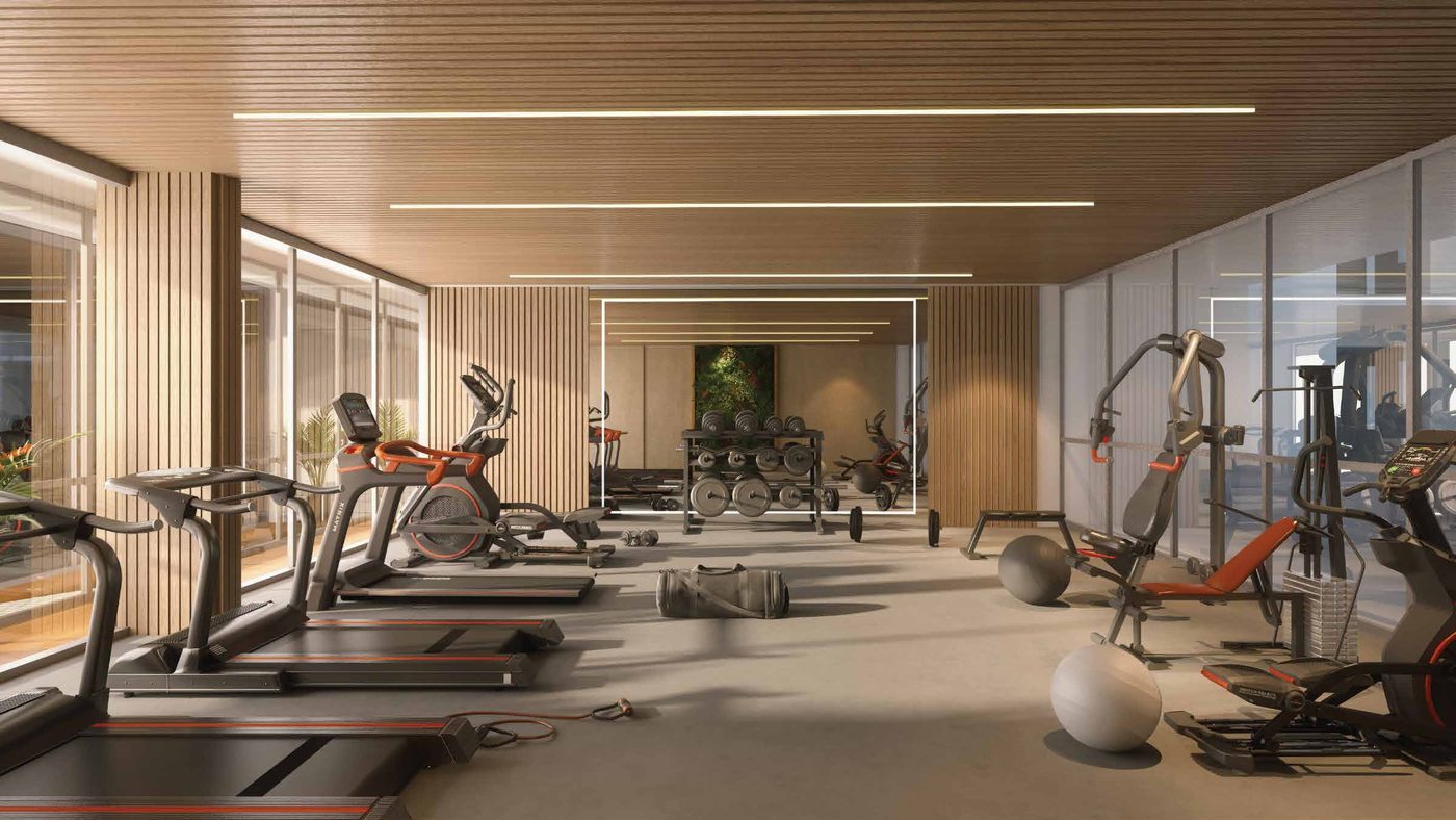Fully-Equipped Gym at Courtyard of Life, Kodathi, Bengaluru (artist's impression)