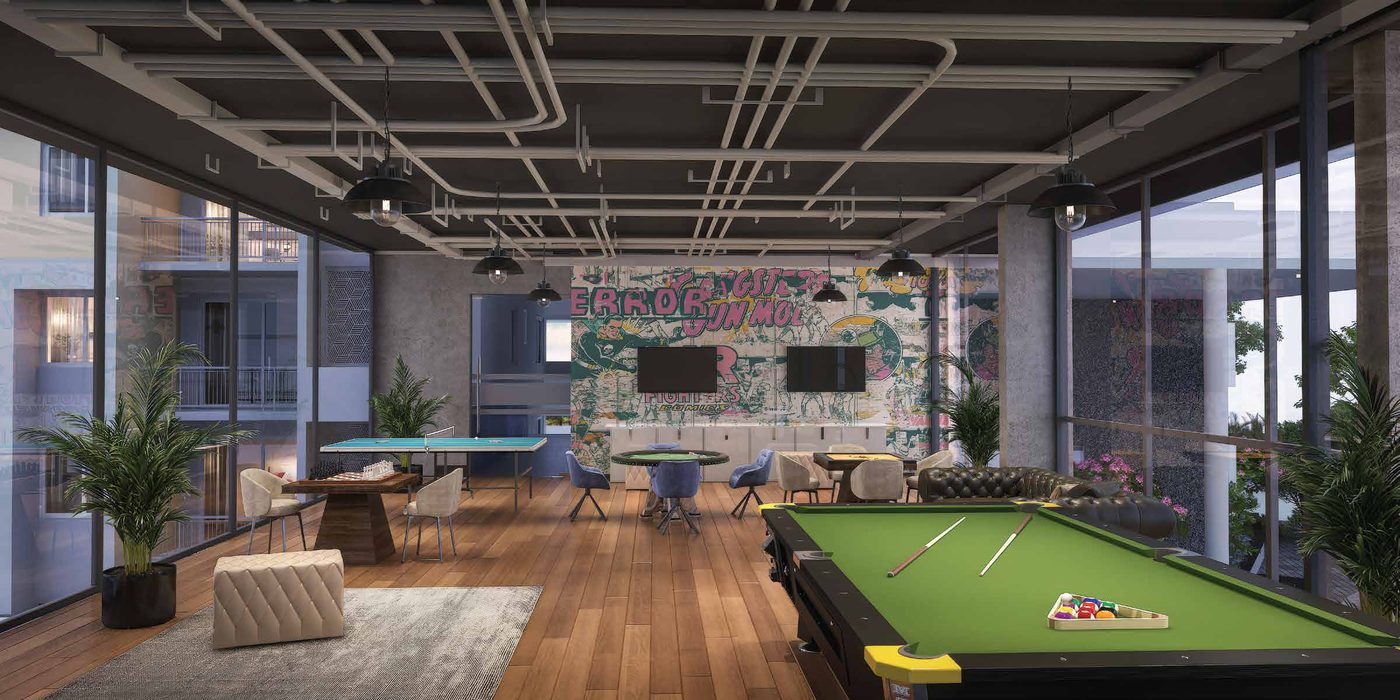 Indoor Games Lounge at Courtyard of Life, Kodathi, Bengaluru (artist's impression)