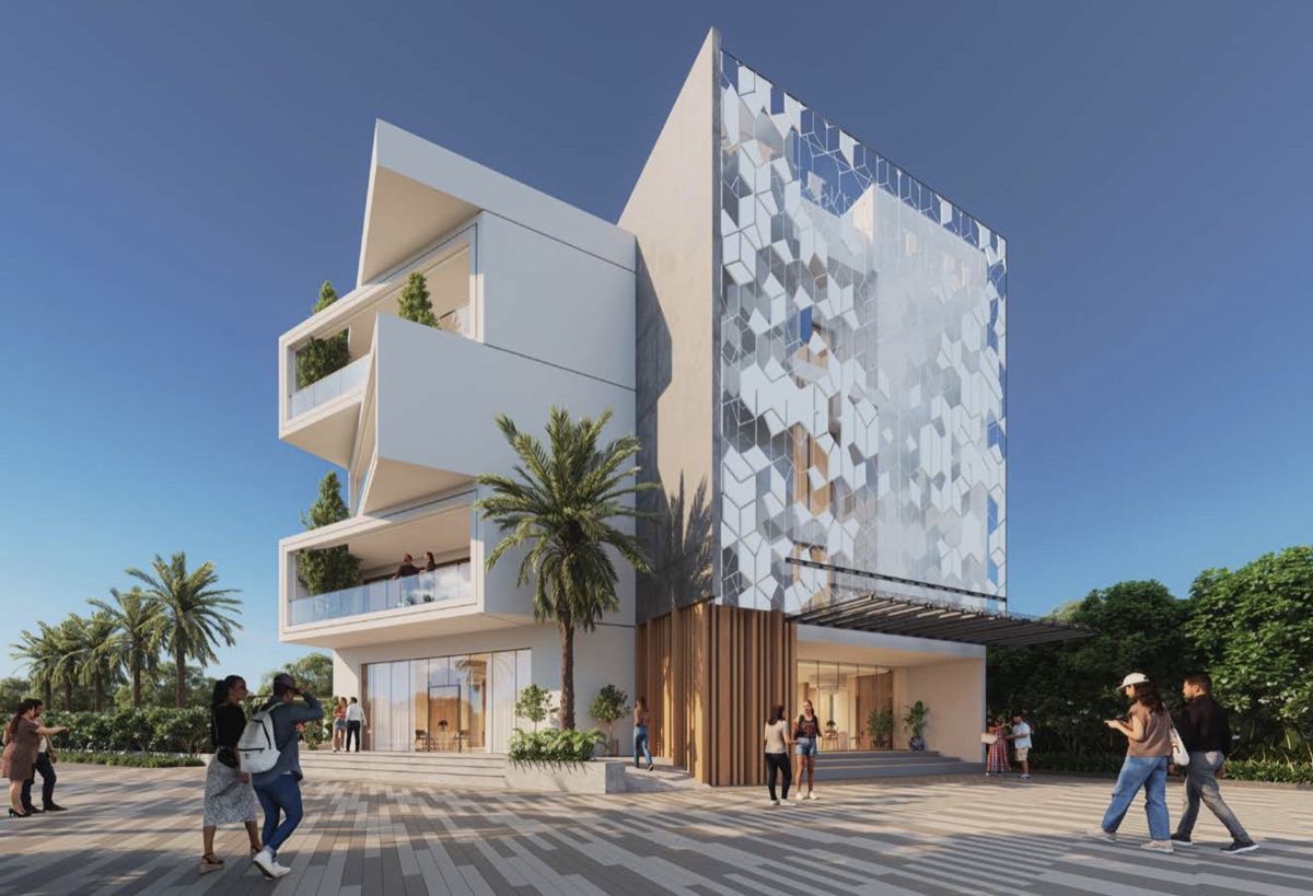 The “Fire” Club — the Entertainment & Recreation clubhouse at Destino, Puppalguda (artist's impression)