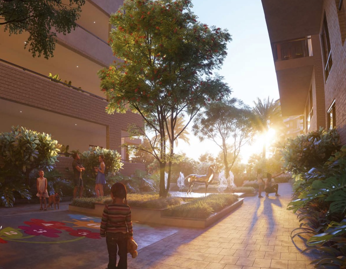 Children’s Play Court at Destino, Puppalguda (artist's impression)
