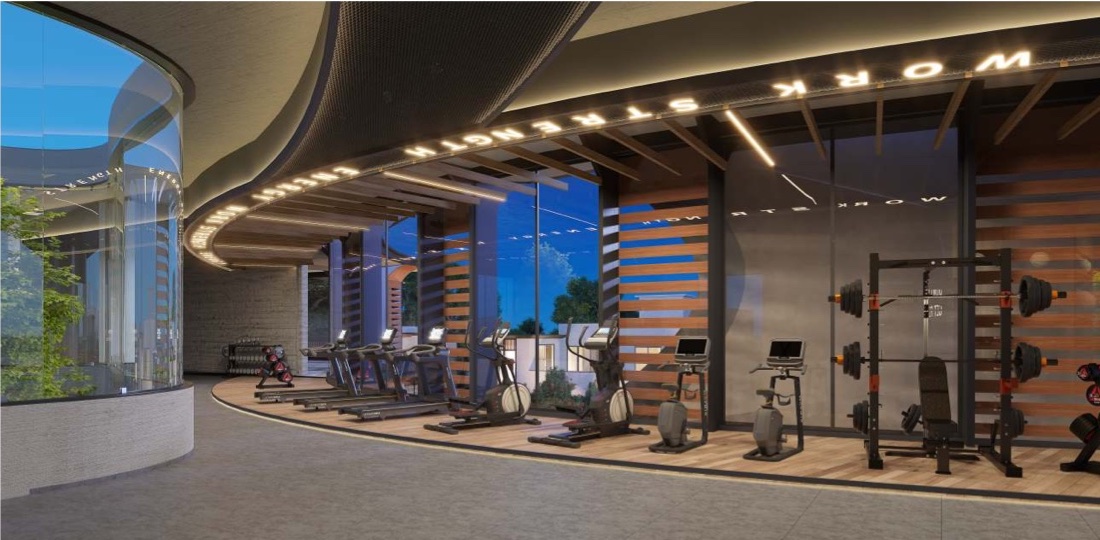 LIOS Gym and indoor games — artist’s impression