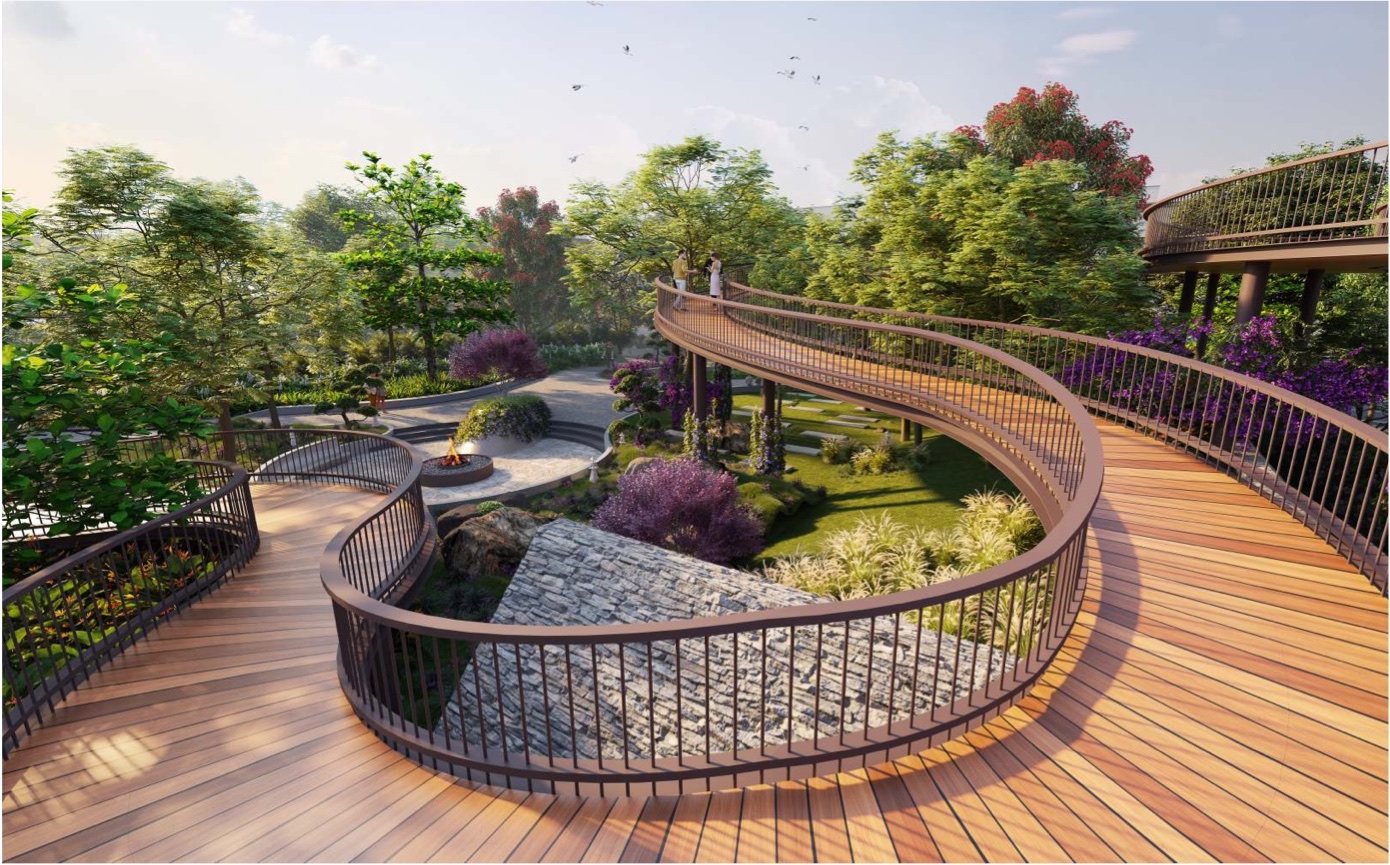 LIOS Landscaped sky walk — artist’s impression