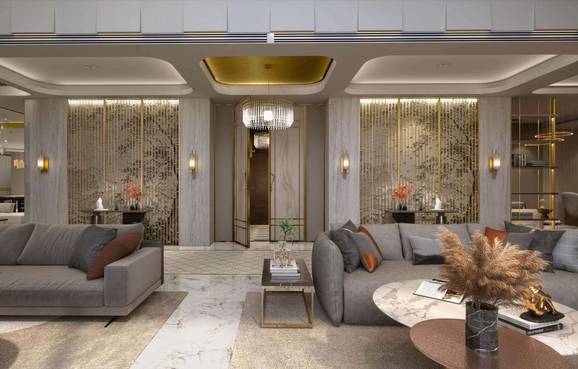 A lobby that greets and opens to liveliness