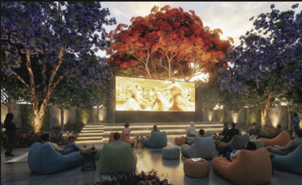 Open-Air Cinema at Navanaami One, Kokapet (artist's impression)