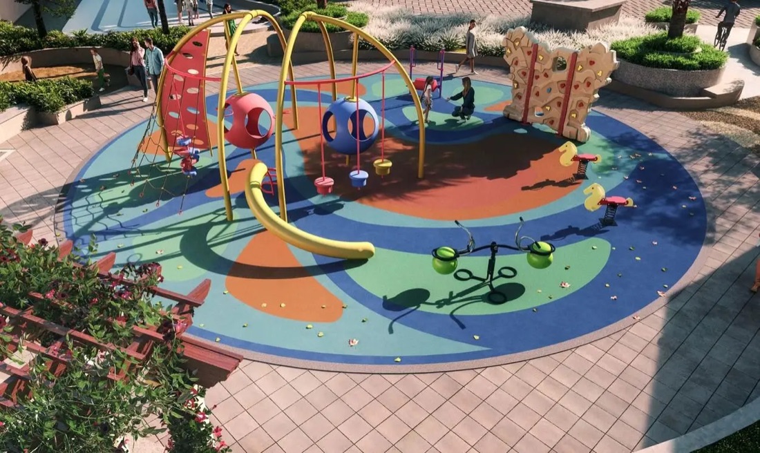 Godrej Regal Pavilion — landscaped children’s play area (artist’s impression)
