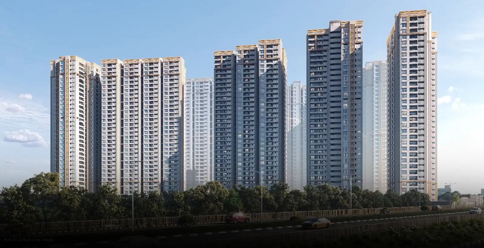 Godrej Regal Pavilion — royal palace-themed luxury apartment towers, Rajendra Nagar (artist's impression)