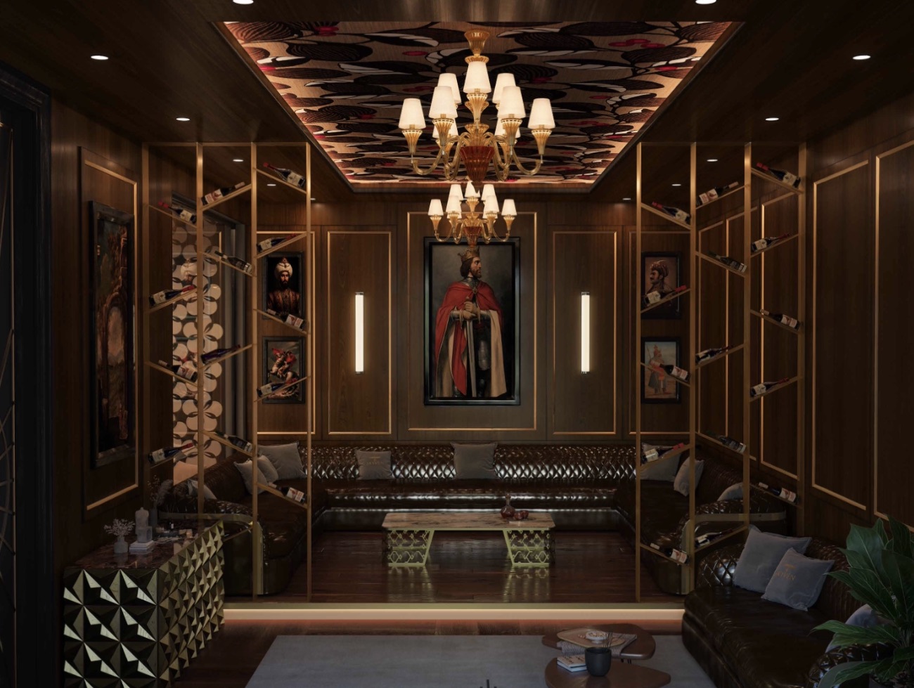 Club Everest — cigar lounge (artist’s impression)