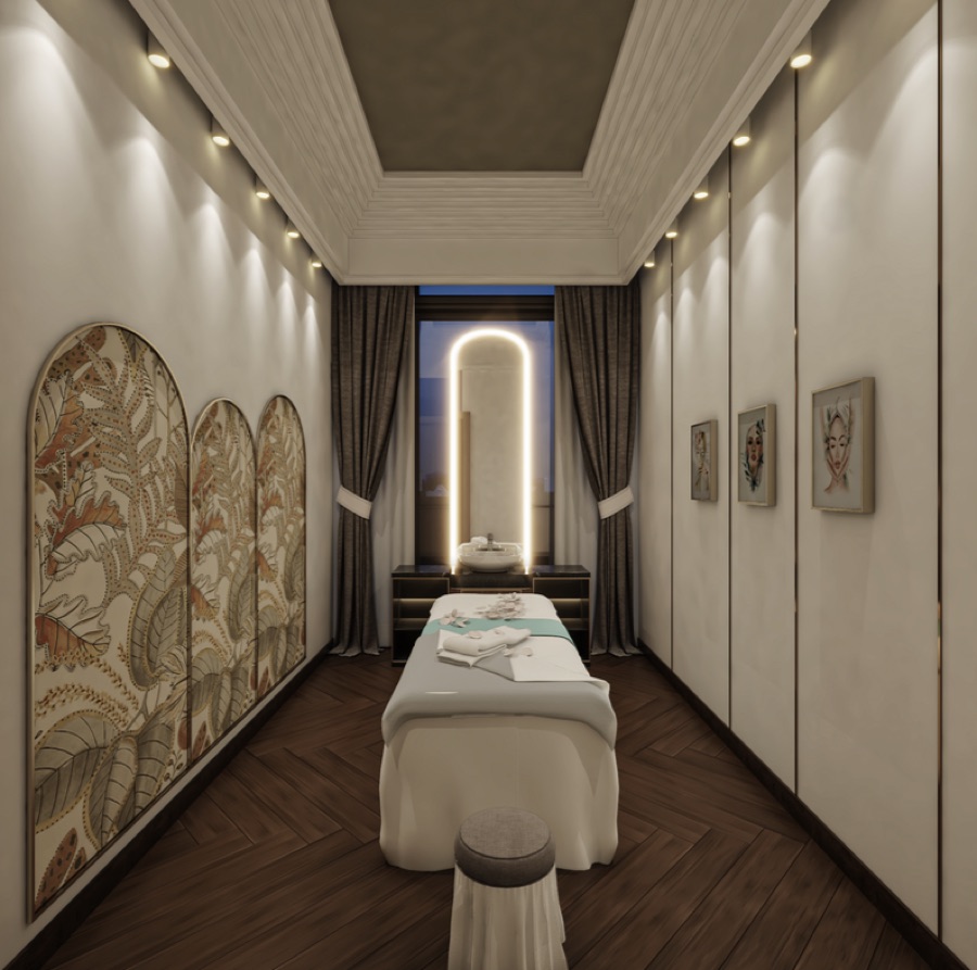 Clubhouse 2 — massage therapy room (artist’s impression)
