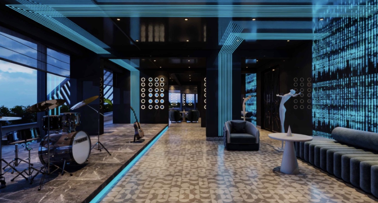 Club Everest — rooftop party pad (artist’s impression)