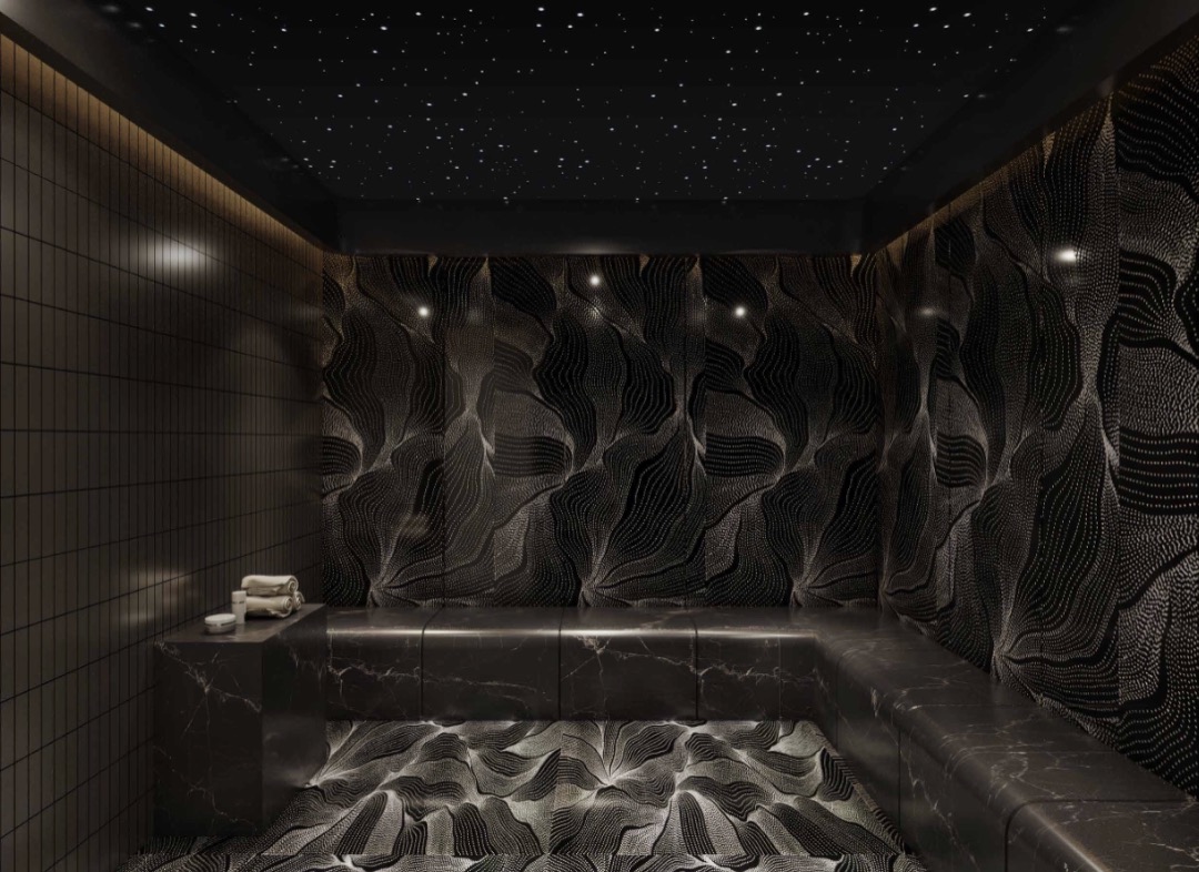 Clubhouse 2 — steam room (artist’s impression)