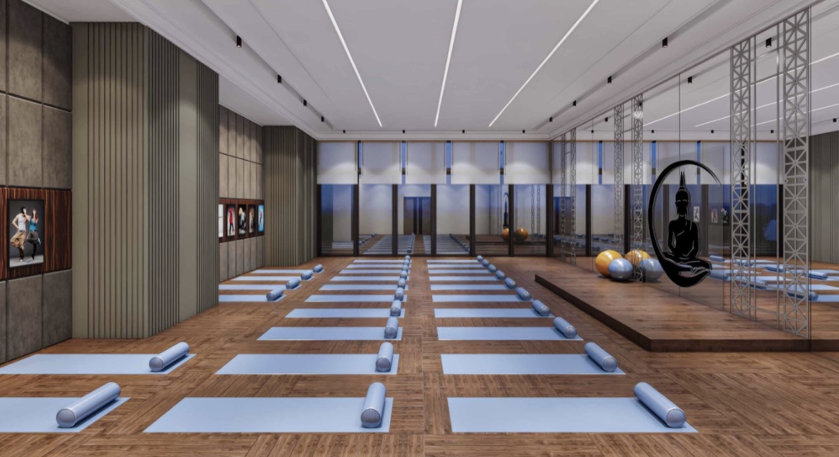 Clubhouse 2 — yoga studio (artist’s impression)